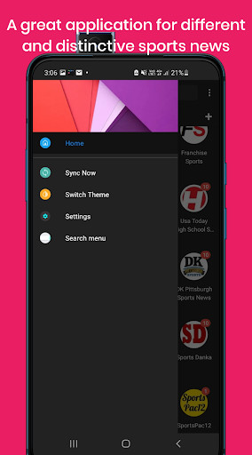 Run android online APK USA sports news from MyAndroid or emulate USA sports news using MyAndroid