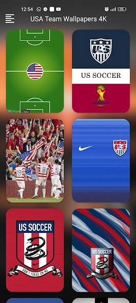 Run android online APK USA Team Wallpapers 4K from MyAndroid or emulate USA Team Wallpapers 4K using MyAndroid