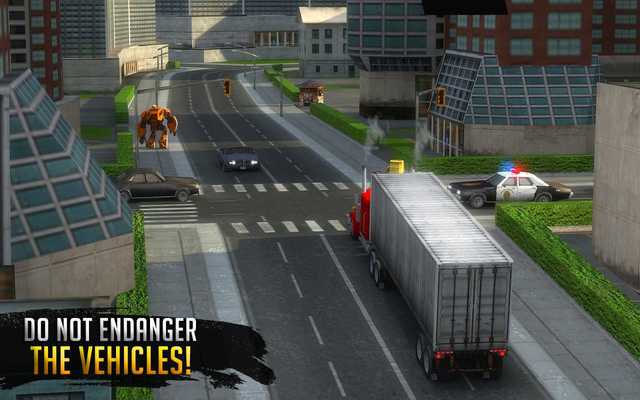 Emulate Android APK USA Truck Transform Robot Crime City