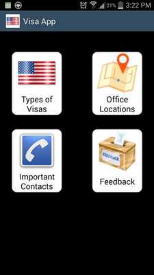 Emulate Android APK USA Visa Guide