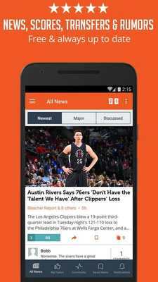 Emulate Android APK US Basketball News