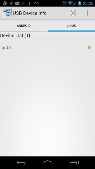 Run android online APK USB Device Info from MyAndroid or emulate USB Device Info using MyAndroid