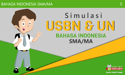 Run android online APK USBN & UN Bahasa Indonesia SMA/MA from MyAndroid or emulate USBN & UN Bahasa Indonesia SMA/MA using MyAndroid