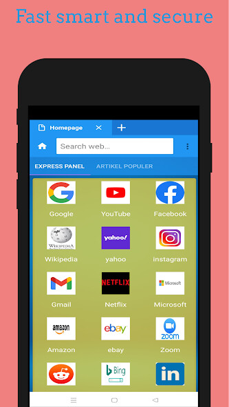 Emulate Android APK US Browser