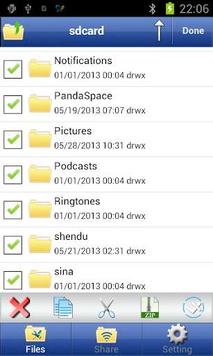 Run android online APK USB Sharp Pro - File Sharing from MyAndroid or emulate USB Sharp Pro - File Sharing using MyAndroid