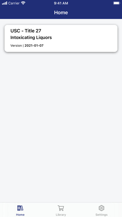 Emulate iPhone app USC 27 - Intoxicating Liquors using MyAndroid