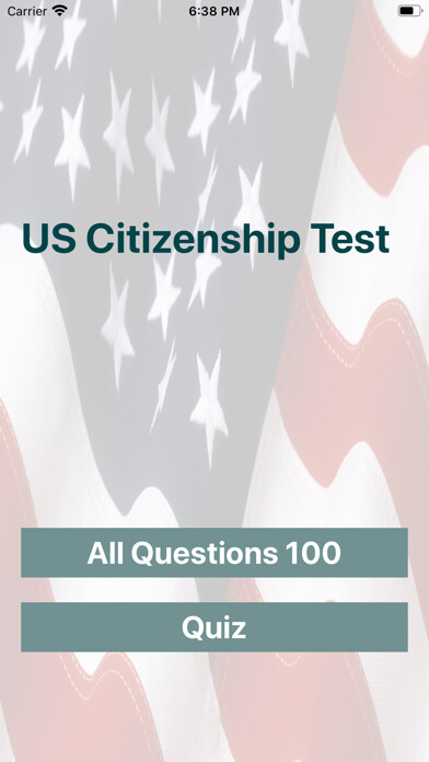 Emulate iPhone app US Citizenship Test New using MyAndroid Emulate iPhone app US Citizenship Test New using MyAndroid