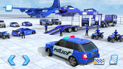 Emulate iPhone app US City Police Car Transporter using MyAndroid
