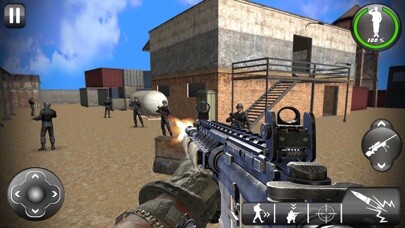 Emulate iPhone app US Commando Shooting Fight using MyAndroid