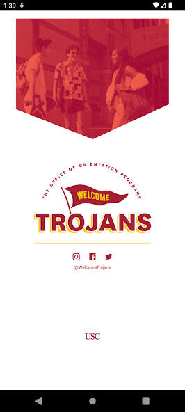 Emulate iPhone app USC Welcome Trojans using MyAndroid Emulate iPhone app USC Welcome Trojans using MyAndroid