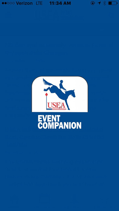 Emulate iPhone app USEA Event Companion using MyAndroid