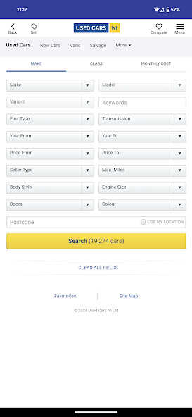 Emulate iPhone app Used Cars NI using MyAndroid Emulate iPhone app Used Cars NI using MyAndroid