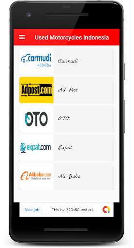 Run android online APK Used Motorcycles in Indonesia from MyAndroid or emulate Used Motorcycles in Indonesia using MyAndroid