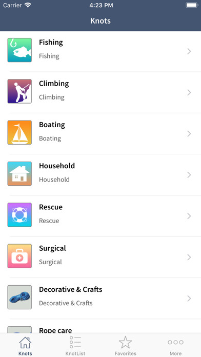 Run android online APK Useful Knots - Tying Guide from MyAndroid or emulate Useful Knots - Tying Guide using MyAndroid