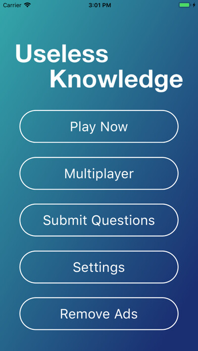 Emulate iPhone app Useless Knowledge using MyAndroid Emulate iPhone app Useless Knowledge using MyAndroid