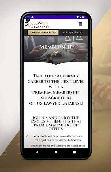 Emulate US Lawyer Database from MyAndroid or run US Lawyer Database using MyAndroid