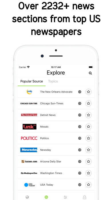Emulate iPhone app US News Latest - Newsstand US using MyAndroid Emulate iPhone app US News Latest - Newsstand US using MyAndroid