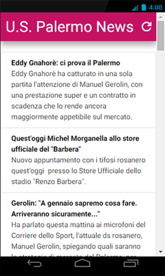 Emulate Android APK U.S. Palermo News Emulate Android APK U.S. Palermo News