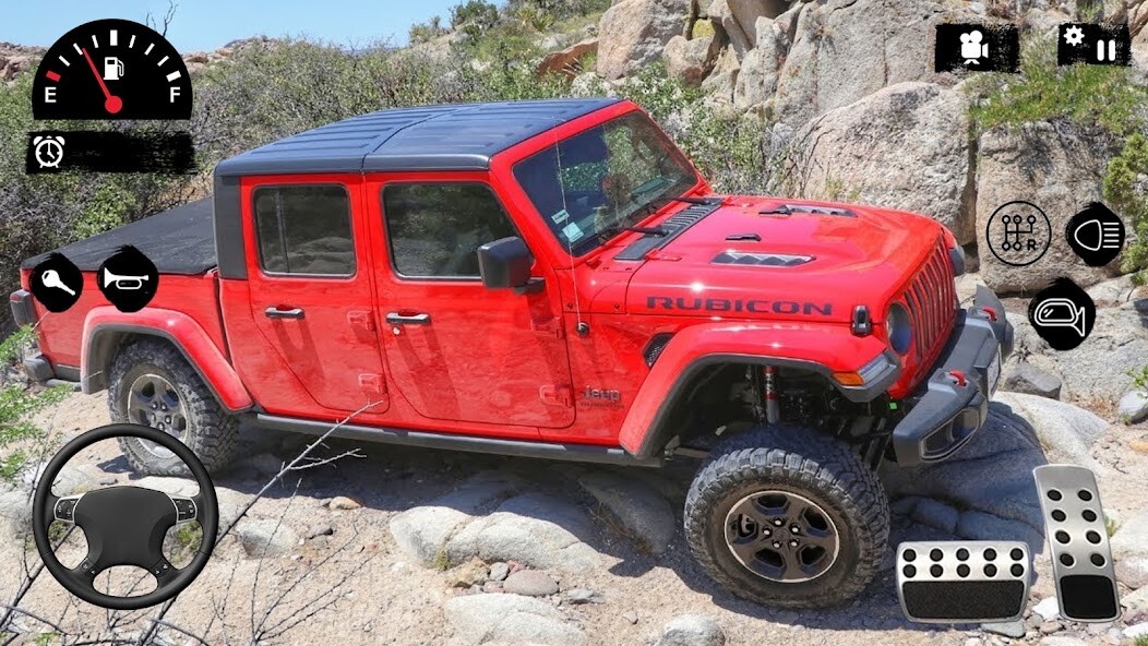 Run android online APK US Pickup Jeep Offroad Driving Simulator 2021 from MyAndroid or emulate US Pickup Jeep Offroad Driving Simulator 2021 using MyAndroid