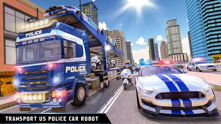 Emulate Android APK US Police Airplane Transport Robot Car Simulator Emulate Android APK US Police Airplane Transport Robot Car Simulator