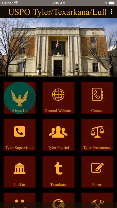 Emulate iPhone app USPO Tyler/Texarkana/Lufkin using MyAndroid