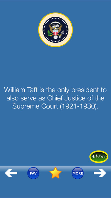 Emulate iPhone app U.S. Presidents Facts & Myths! using MyAndroid Emulate iPhone app U.S. Presidents Facts & Myths! using MyAndroid