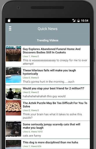 Run android online APK U.S. QuickNews from MyAndroid or emulate U.S. QuickNews using MyAndroid