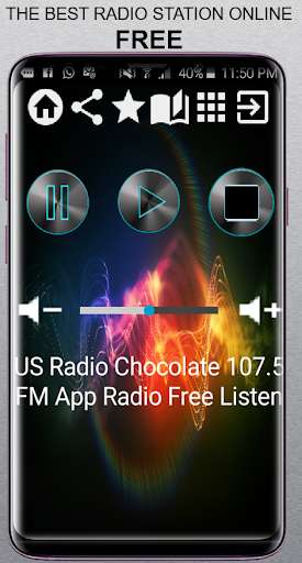 Run android online APK US Radio Chocolate 107.5 FM from MyAndroid or emulate US Radio Chocolate 107.5 FM using MyAndroid