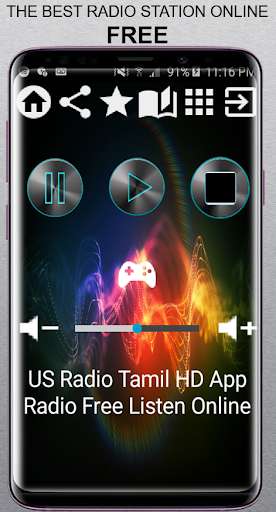 Run android online APK US Radio Tamil HD App Radio Free Listen Online FM from MyAndroid or emulate US Radio Tamil HD App Radio Free Listen Online FM using MyAndroid