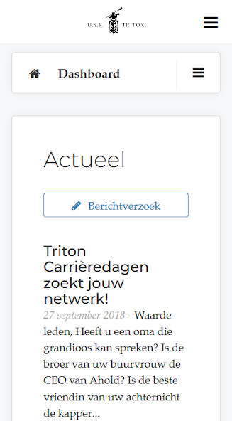 Run android online APK U.S.R. "Triton" Ledenportaal from MyAndroid or emulate U.S.R. "Triton" Ledenportaal using MyAndroid