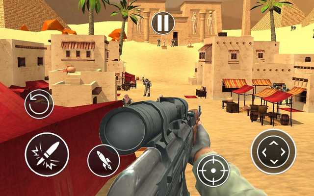 Emulate Android APK US Sniper Army Assault Shooting Arena SWAT Shooter
