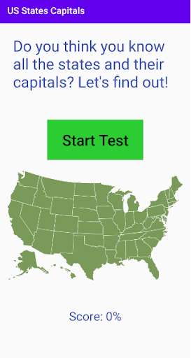 Run android online APK US States and Capitals from MyAndroid or emulate US States and Capitals using MyAndroid