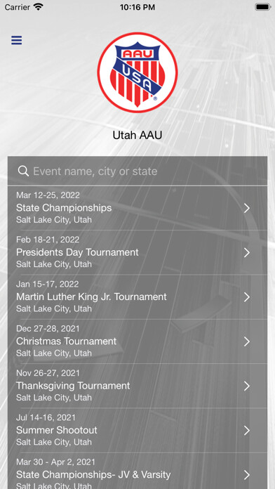 Emulate iPhone app Utah AAU using MyAndroid Emulate iPhone app Utah AAU using MyAndroid