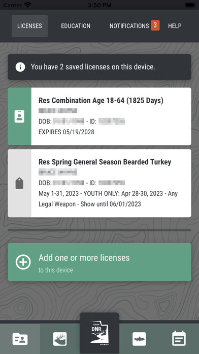 Emulate iPhone app Utah Hunting and Fishing using MyAndroid Emulate iPhone app Utah Hunting and Fishing using MyAndroid