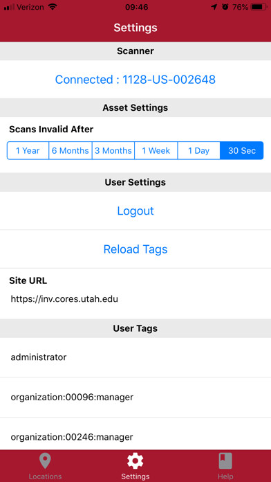 Emulate iPhone app Utah Inventory using MyAndroid Emulate iPhone app Utah Inventory using MyAndroid