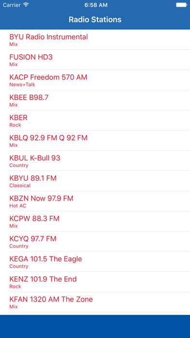 Emulate iPhone app Utah Online Radio Music Streaming FM using MyAndroid Emulate iPhone app Utah Online Radio Music Streaming FM using MyAndroid