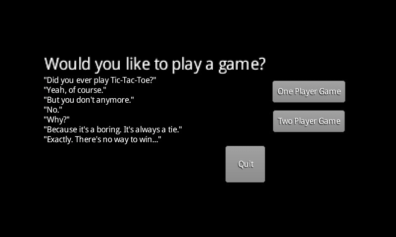 Emulate Android APK uTicTacToe Emulate Android APK uTicTacToe