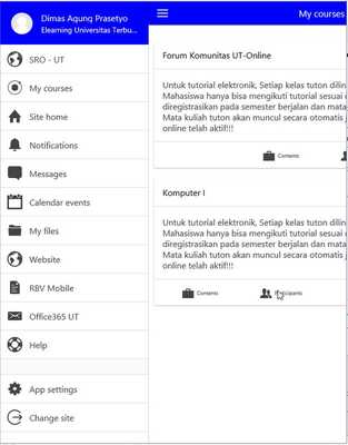 Emulate Android APK UT Online Mobile Learning