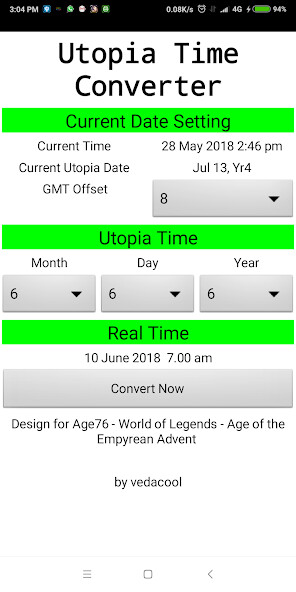 Run android online APK Utopia Game Time Converter from MyAndroid or emulate Utopia Game Time Converter using MyAndroid Run android online APK Utopia Game Time Converter from MyAndroid or emulate Utopia Game Time Converter using MyAndroid