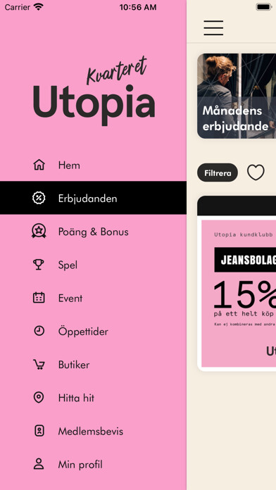 Emulate iPhone app Utopia kundklubb using MyAndroid Emulate iPhone app Utopia kundklubb using MyAndroid