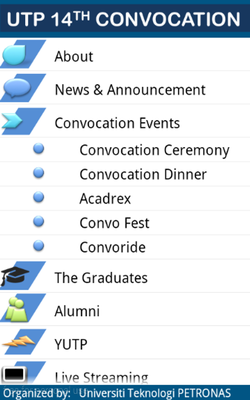 Emulate Android APK UTP Convocation 2015 Emulate Android APK UTP Convocation 2015