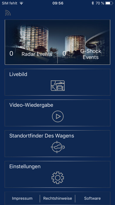 Emulate iPhone app UTR - Fahrsituationskamera using MyAndroid Emulate iPhone app UTR - Fahrsituationskamera using MyAndroid