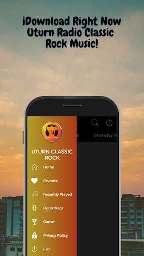 Run android online APK Uturn Radio Classic Rock Music from MyAndroid or emulate Uturn Radio Classic Rock Music using MyAndroid