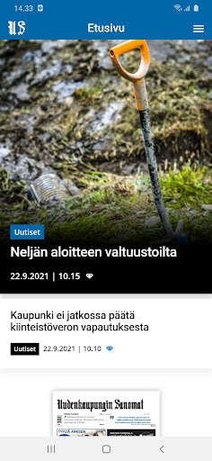 Run android online APK Uudenkaupungin Sanomat from MyAndroid or emulate Uudenkaupungin Sanomat using MyAndroid Run android online APK Uudenkaupungin Sanomat from MyAndroid or emulate Uudenkaupungin Sanomat using MyAndroid