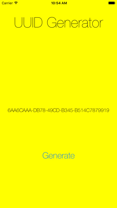 Emulate iPhone app UUID Generator - Easily Generate Random UUIDs using MyAndroid Emulate iPhone app UUID Generator - Easily Generate Random UUIDs using MyAndroid