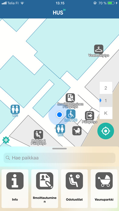Emulate iPhone app Uusi lastensairaala - NAVI using MyAndroid Emulate iPhone app Uusi lastensairaala - NAVI using MyAndroid
