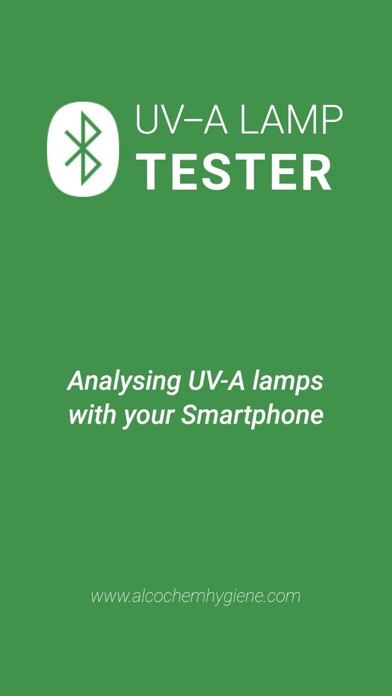 Emulate iPhone app UV-A tester BT using MyAndroid