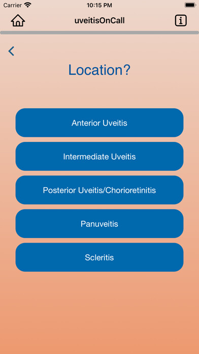 Emulate iPhone app uveitisOnCall using MyAndroid Emulate iPhone app uveitisOnCall using MyAndroid