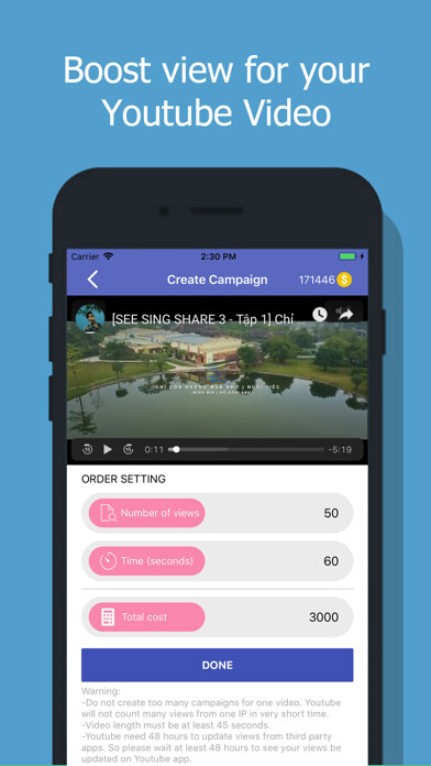 Emulate iPhone app UView - View4View for YouTube using MyAndroid Emulate iPhone app UView - View4View for YouTube using MyAndroid
