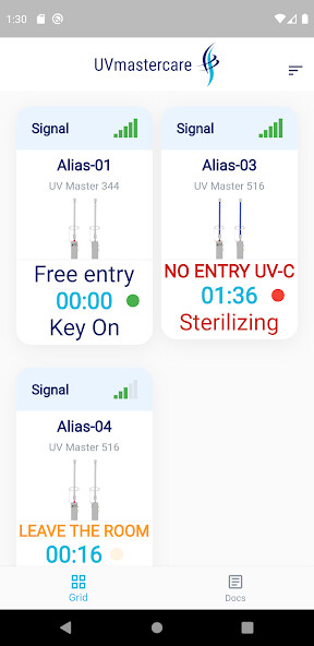 Run android online APK UVmastercare from MyAndroid or emulate UVmastercare using MyAndroid